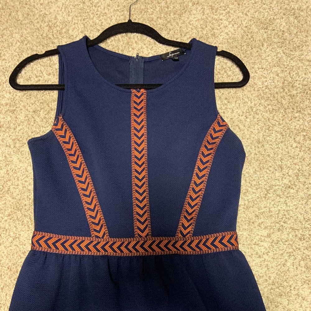 Soprano Blue Dress